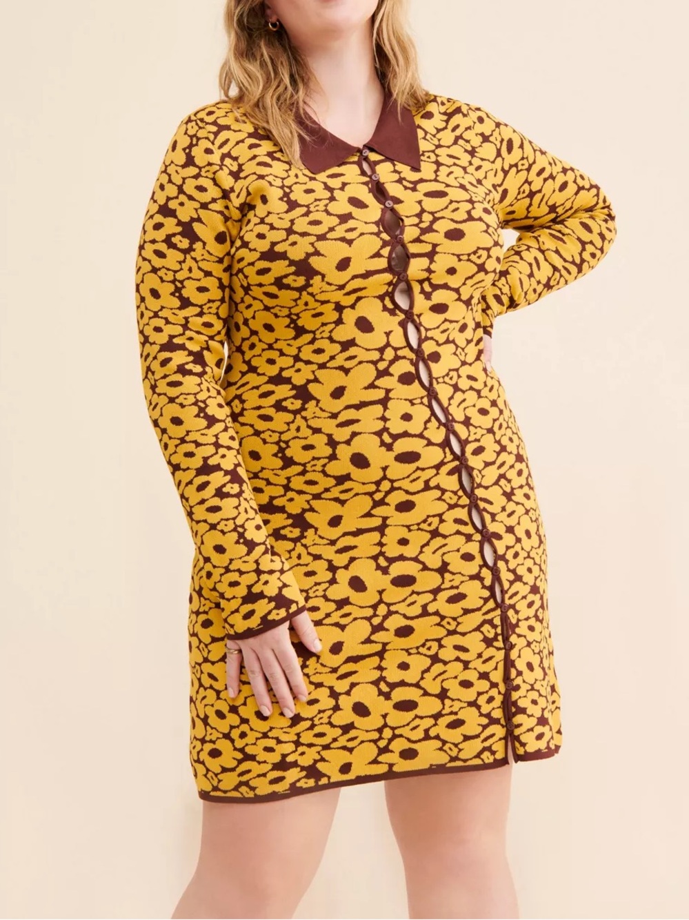 4SI3NNA Goldie Mini Dress Size 1X